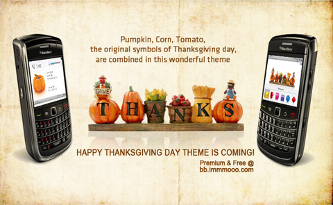 Thanksgiving day themes for BB 8100,83XX,87XX,88X