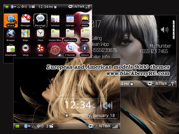 European and American models 9000 os4.6 themes