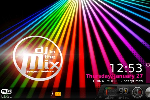 DJMix theme for blackberry bold 9000 os4.6