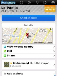 FourSquare Updated to v3.2.5 (os6.0)