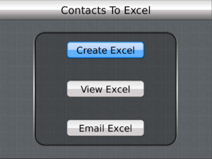 <b>EXCEL Contacts to Excel v1.6.0</b>