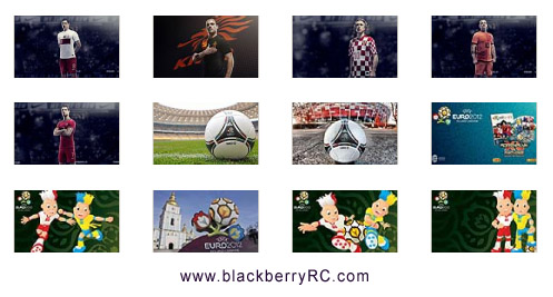 <b>UEFA EURO 2012 - blackberry playbook backgrounds </b>