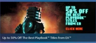 <b>Best EA PlayBook Games Up to 50% Off Limited Time</b>