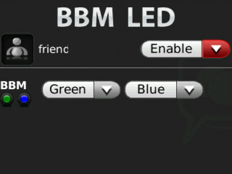 <b>LED For BBM Contacts 1.1</b>
