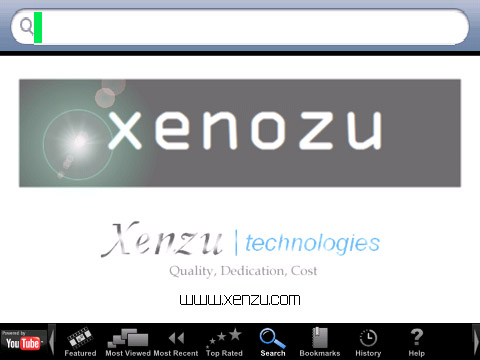 Xenozu Youtube for 96xx,9700 apps