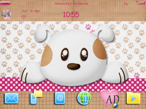 Cute Puppies 9780 Theme