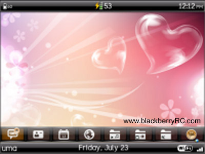 Tempe Bronze for blackberry 9700 onyx themes