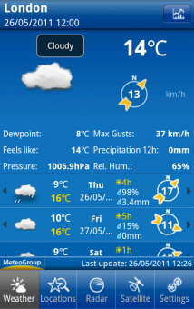 <b>WeatherPro 3.0 for BlackBerry 10 apps</b>