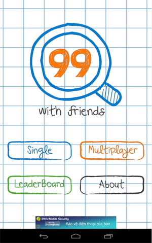 99 With Friends for blackberry 10 games