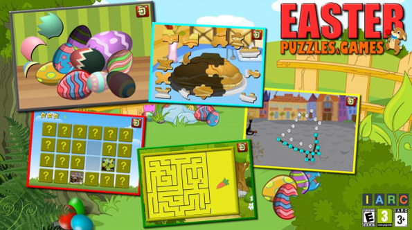 <b>Kids Easter Puzzles and Logic Games</b>
