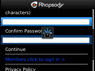 <b>Rhapsody v1.0.3 for blackberry apps</b>