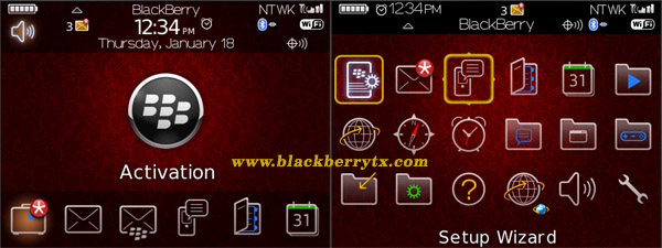 Distinguished Red for 8900 phone themes