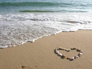 Love on the beach