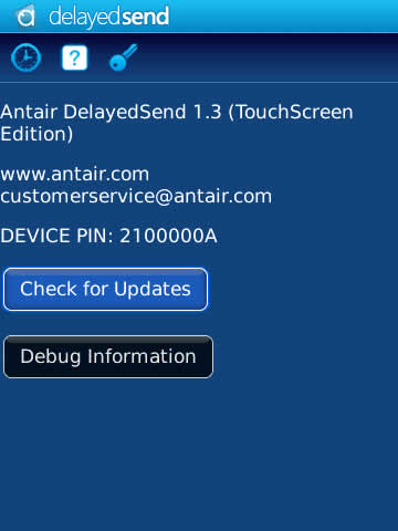 <b>Antair DelayedSend V1.3 for Torch apps</b>