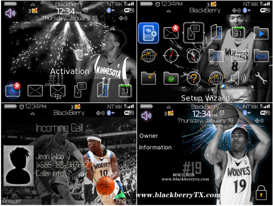 Minnesota Timberwolves 89,96,97 themes