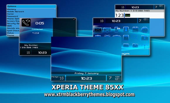 Xperia for blackberry 85xx series