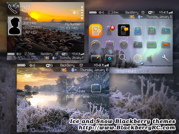 Ice and Snow for 8900 themes os4.6.1