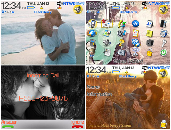 Free BlackBerry Curve 8520 Themes.