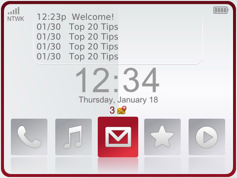 OS 5.0 Themes - Free Blackberry Themes.