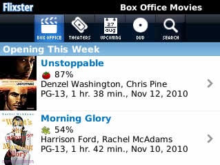 Movies by Flixster v2.0
