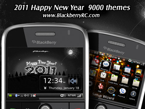 <b>2011 Happy New Year 9000 themes os5.0</b>