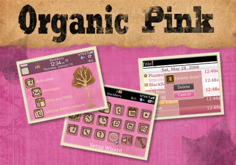 Organic Pink Blackberry 89xx Themes