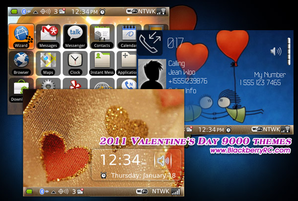 2011 Valentine's Day 9000 themes os5.0