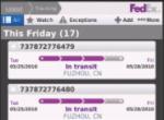 FedEx for BlackBerry apps