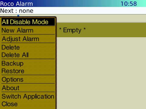 <b>RocoAlarm v1.1.3</b>