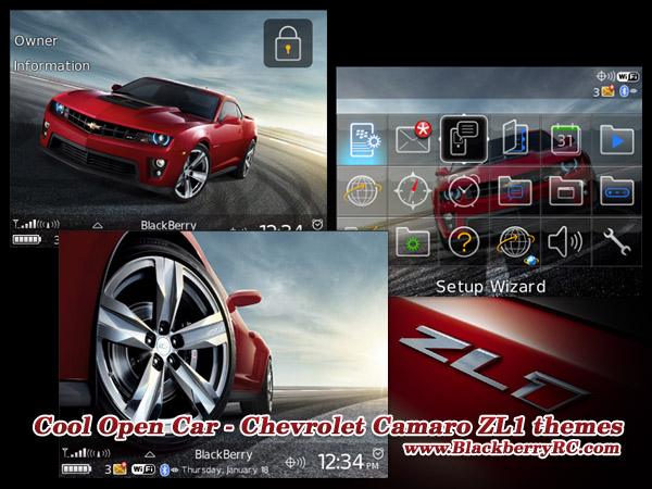 <b>Cool Open Car - Chevrolet Camaro ZL1 os4.6 themes</b>
