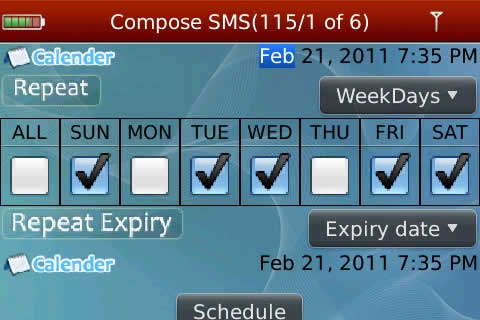 Message Scheduler and Forwarder v5.0