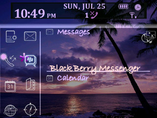 Cool Purple Beach for 83xx Themes