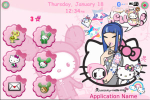 Hellokitty TokiDoki for 9000 themes os4.6