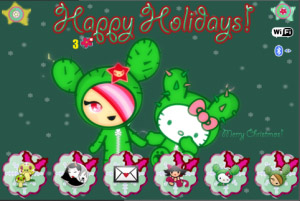 HelloKitty Tokidoki Christmas Version