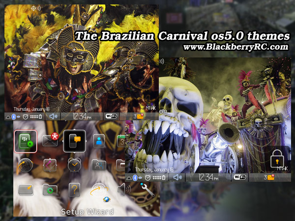 The Brazilian Carnival os5.0 themes