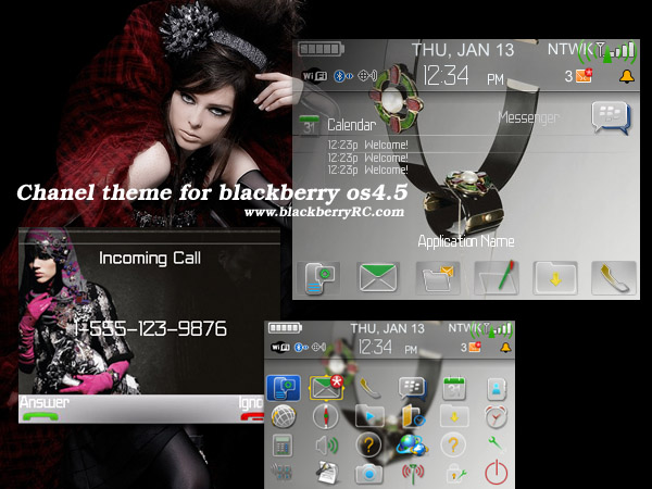 <b>Chanel 87xx theme for blackberry</b>