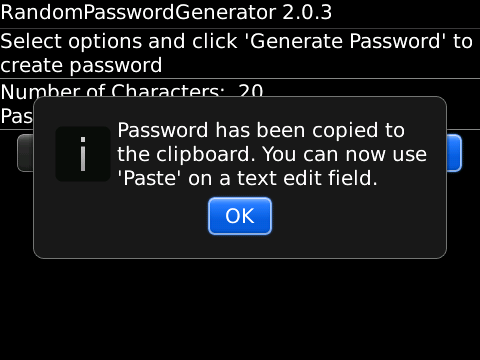 Random Password Generator