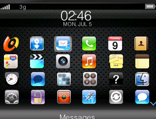 Blackberry iPhone Theme Tutorial.