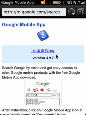 <b>Google Mobile App GMA v3.9.7</b>