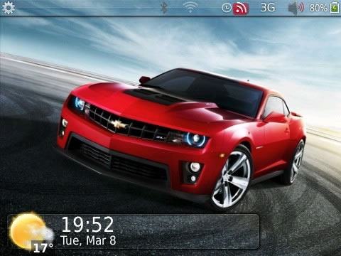 Chevrolet 2011 for blackberry 9300 themes