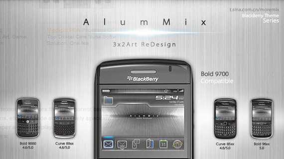 AlumMix Lite for 96xx,9700 themes