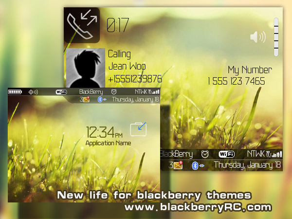 New life themes for blackberry 89,96,97 os5.0