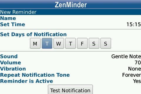 ZenMinder Lite apps for blackberry