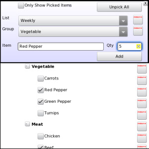 free My Shopping List v1.0.1 playbook apps