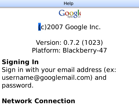 Google Sync v0.7.2 OS 4.2