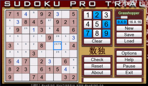 <b>free Sudoku Pro Trial v1.0.0.2 games</b>