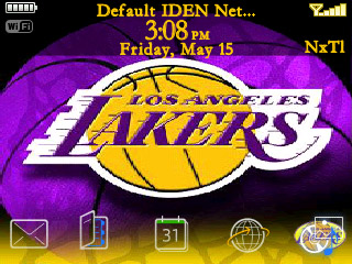 Lakers Custom 4.6 Bottom Dock 8350i themes