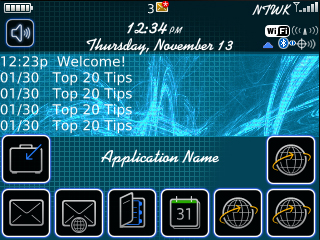 Future for blackberry 8350i themes