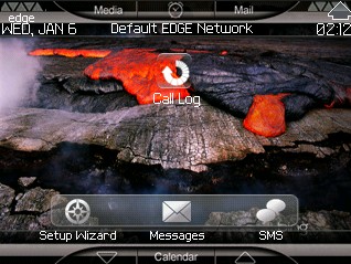 Volcano for blackberry 83xx,87xx themes