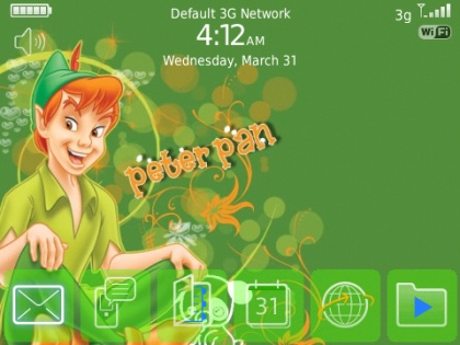 Peter Pan for bold 9700 Themes